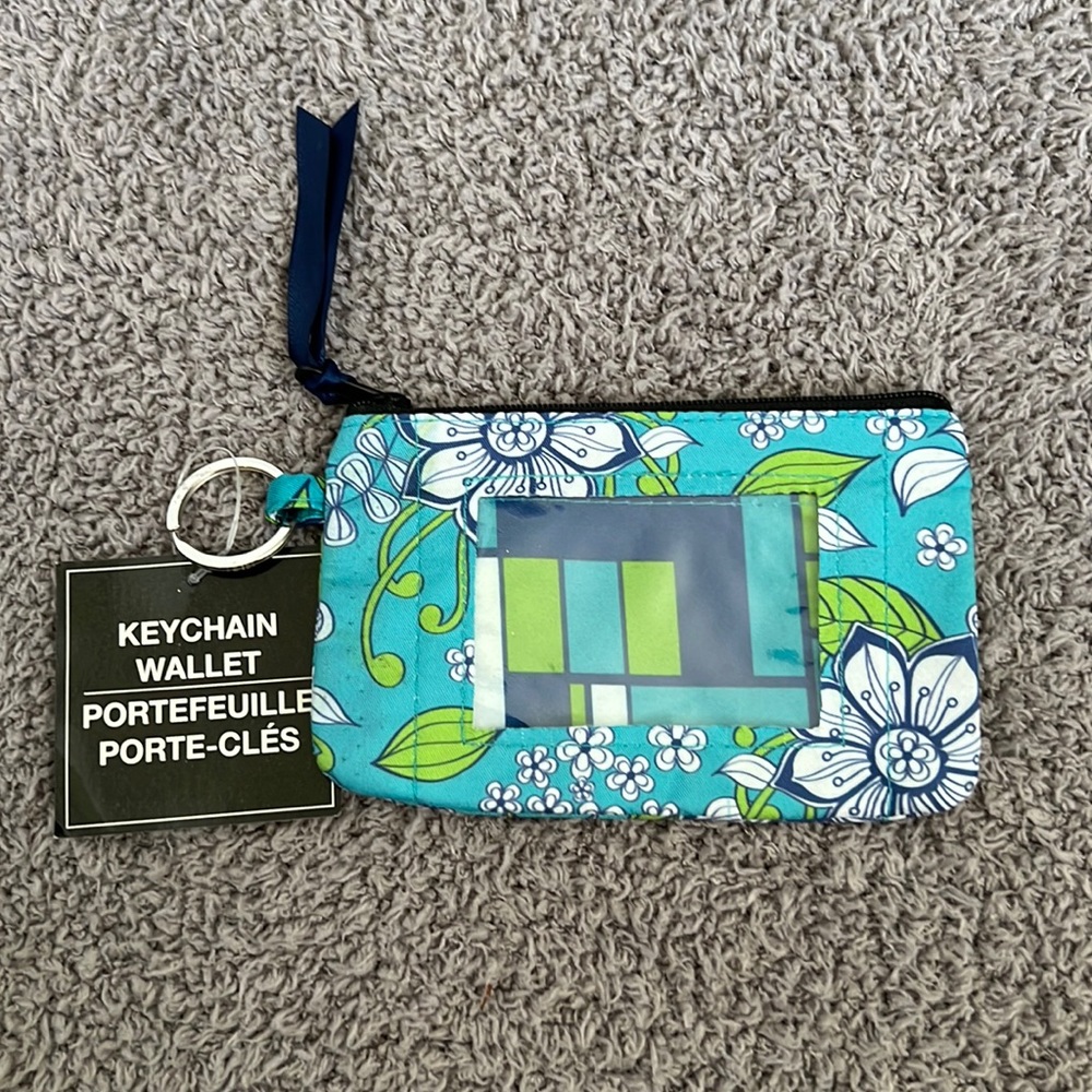 Greenbrier floral print keychain Wallet